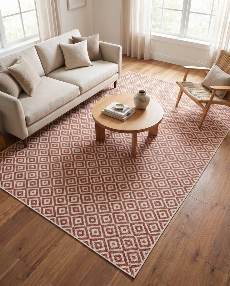 Detail image of 6' x 9' Easy-Clean Jill Zarin Costa Rica Indoor / Outdoor Rug