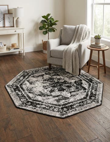 4' 1 x 4' 1 Monte Carlo Octagon Rug