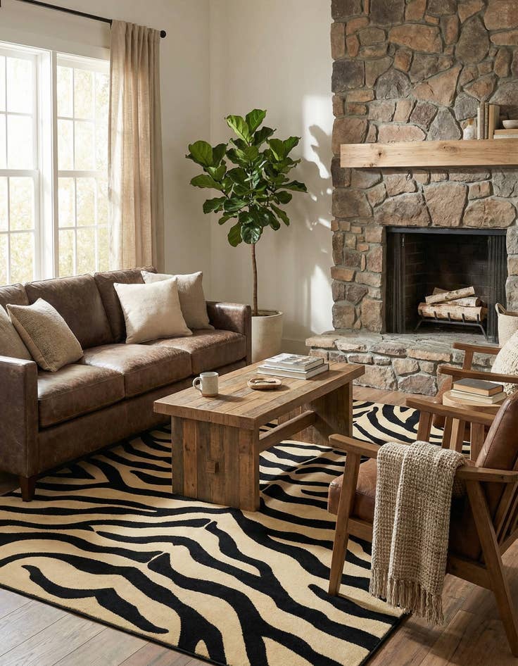 Detail image of  6' x 9' Savannah Rug