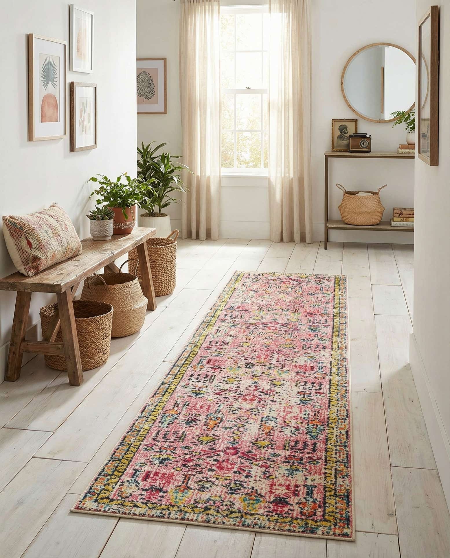 2' 7 x 12' Washable Alta Runner Rug