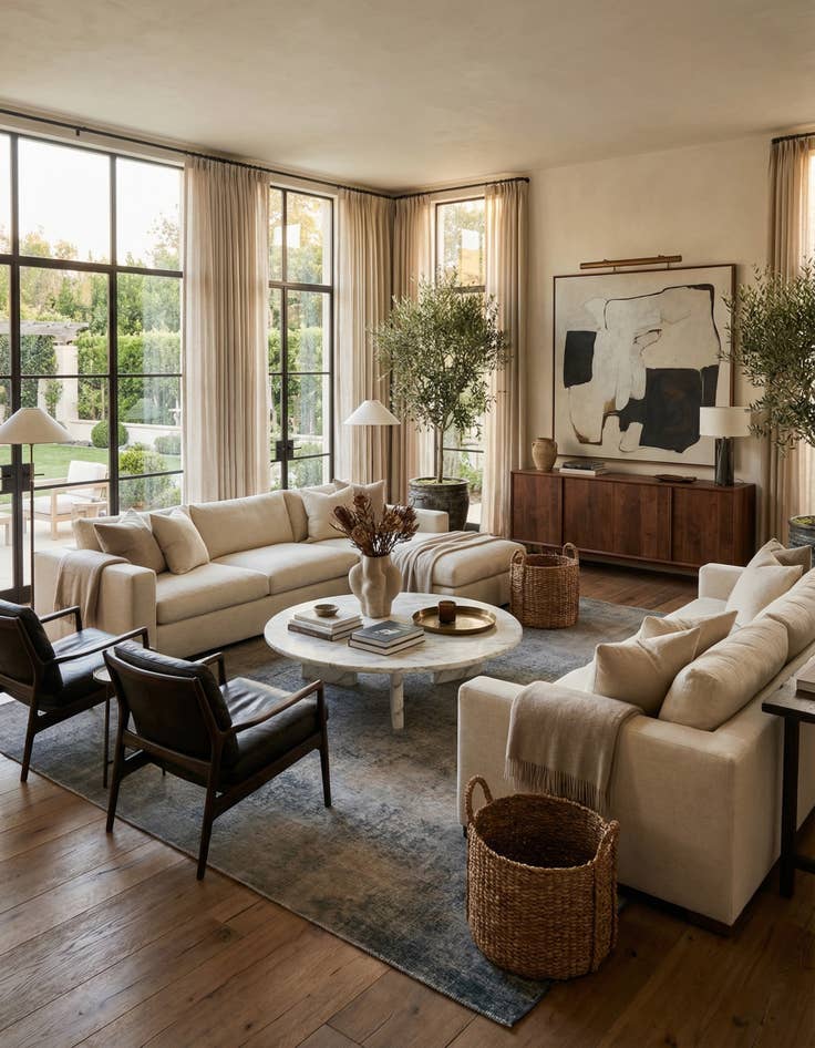 Detail image of 9' 8 x 13'  Hand Knotted Ultra Vintage Persian Wool Rug