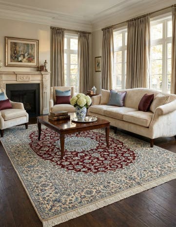 5' 7 x 8' 3 Nain Rug