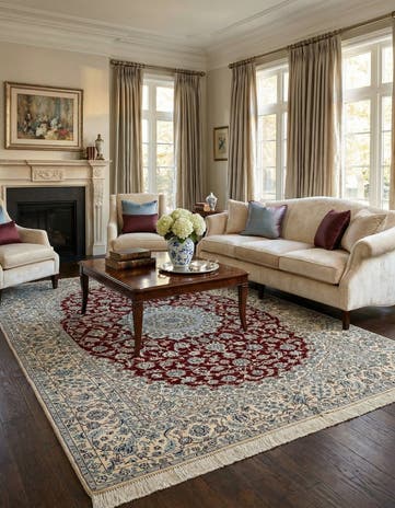 5' 7 x 8' 3 Nain Rug