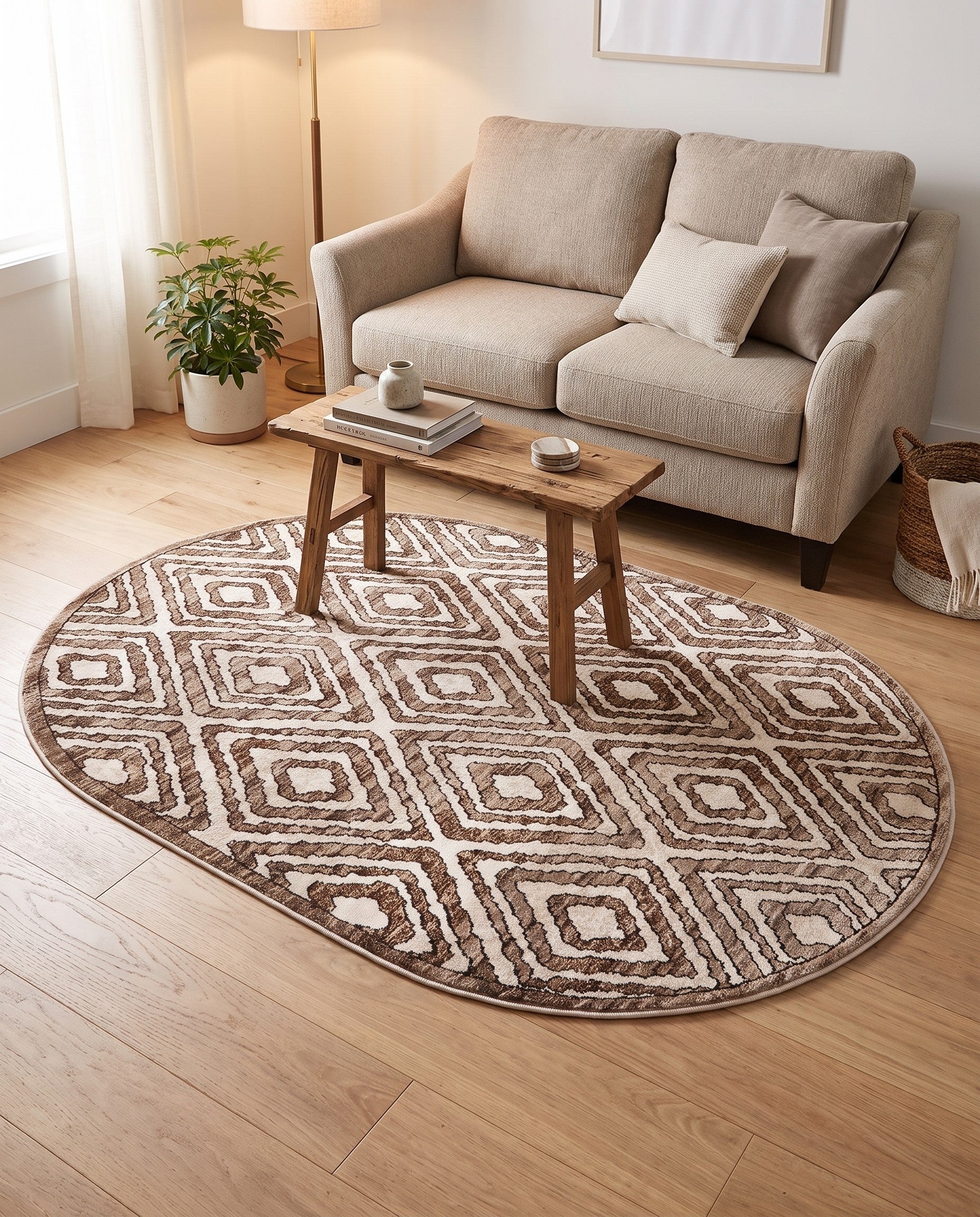 4' x 6' Hermitage Oval Rug