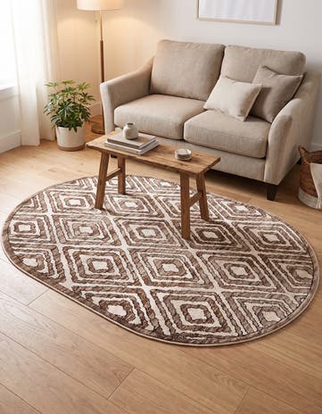 4' x 6' Hermitage Oval Rug