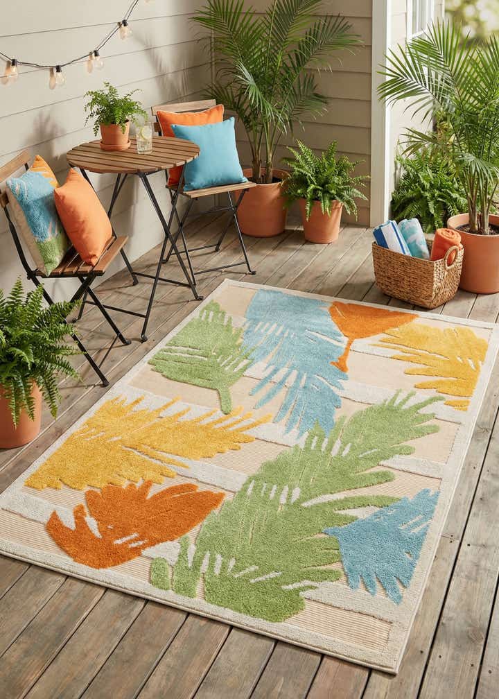 4' x 6' Easy-Clean Aruba Indoor / Outdoor Rug
