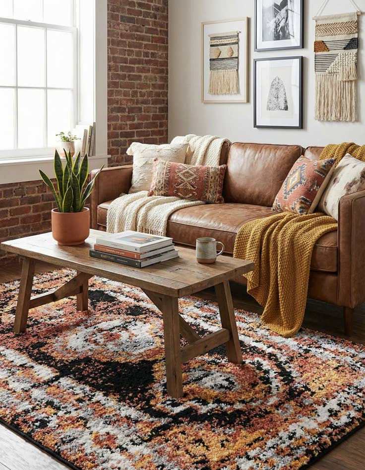 Detail image of 3' 3 x 5' 3 Tagine Rug