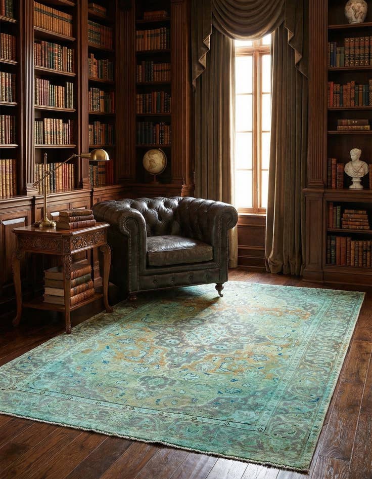 Detail image of 3' 10 x 6' 5 Vintage Royal Rug