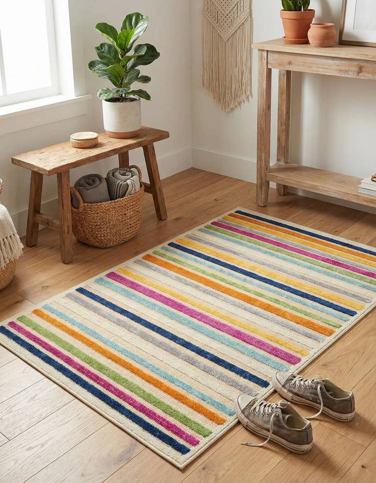 Detail image of 2' x 3'  Washable Aruba Indoor / Outdoor Rug