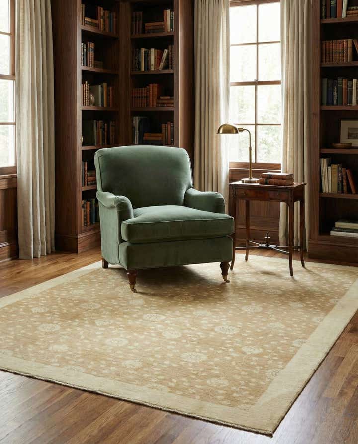 8' 9 x 11' 2 Hand Knotted Peshawar Ziegler Rug