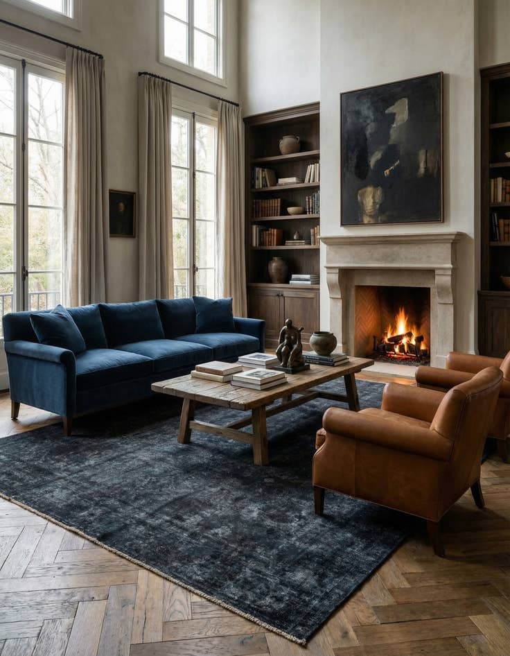 Detail image of 8' 8 x 11' 2  Hand Knotted Ultra Vintage Persian Wool Rug