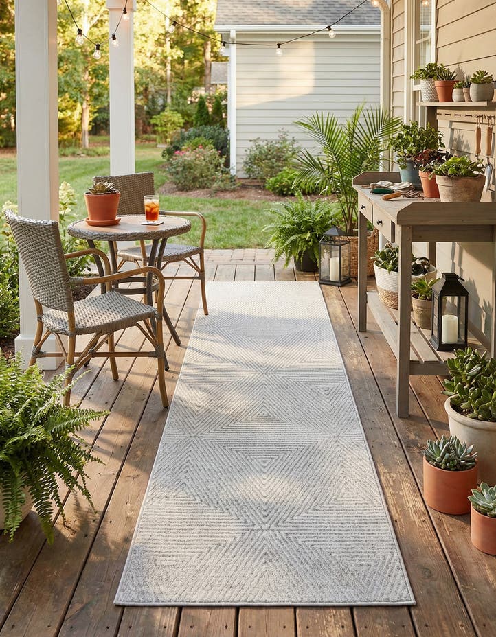2' 7 x 10' Easy-Clean Sabrina Soto Indoor / O...