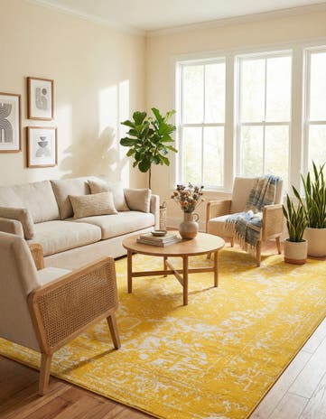 Yellow Arlington Rug