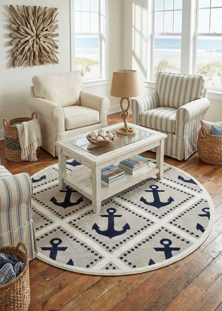 6' x 6' Sydney Round Rug
