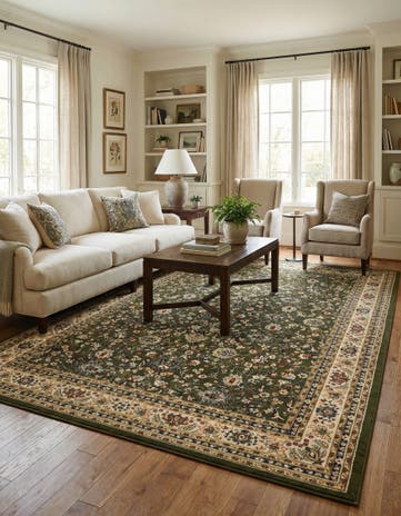 Green Yasmin Rug