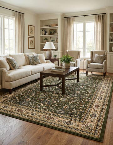 Green Yasmin Rug