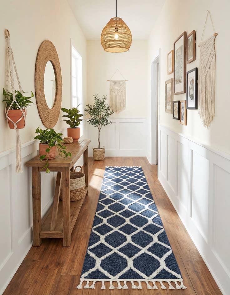 Detail image of  2' 7 x 12' Boho Runner Rug