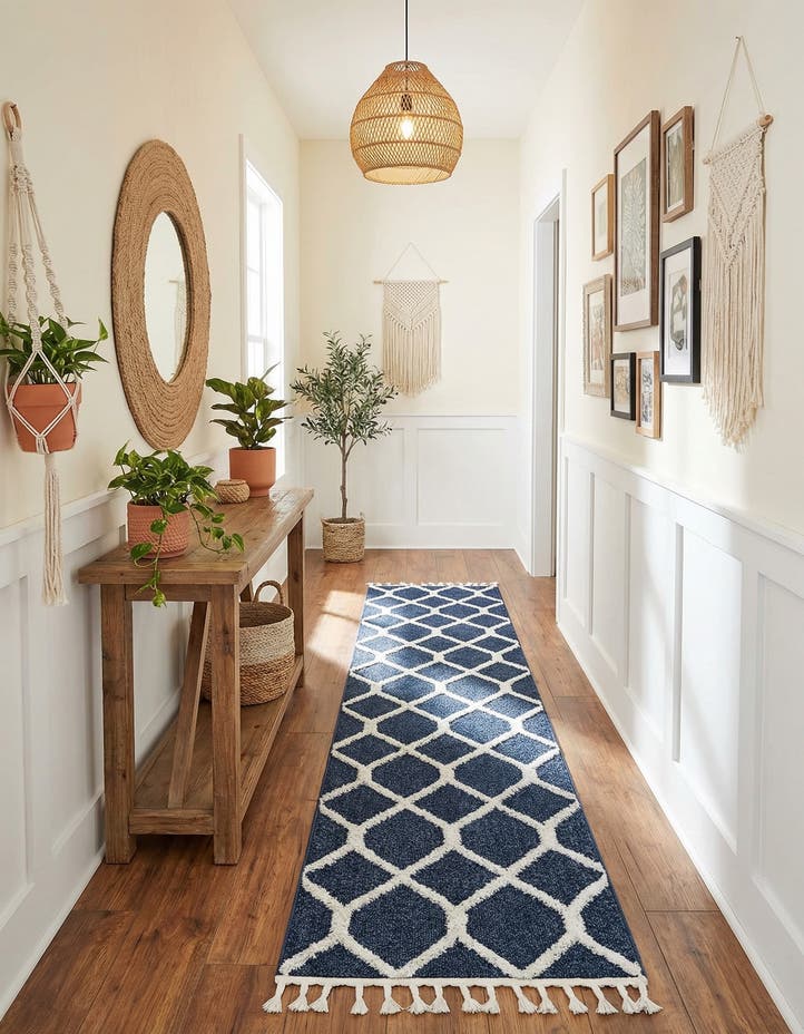 2' 7 x 12' Boho Runner Rug