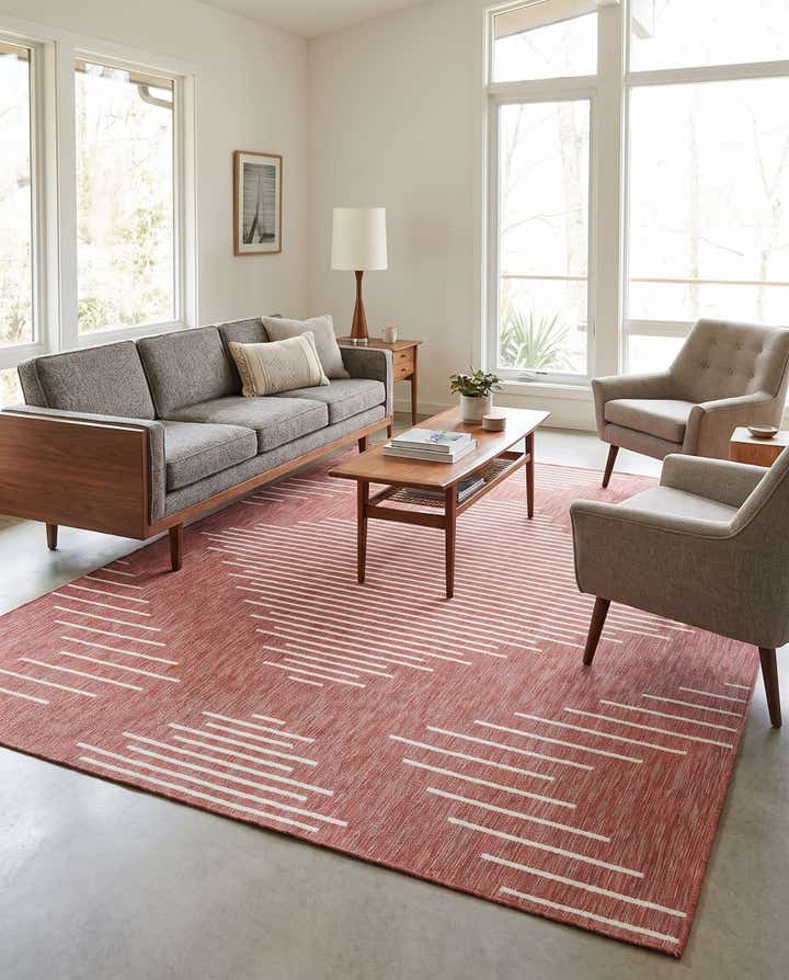 7' 10 x 10' Easy-Clean Modern Indoor / Outdoor Rug