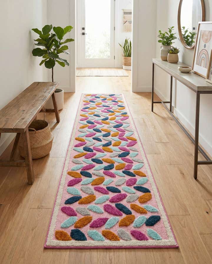 2' x 10' Easy-Clean Aruba Indoor / Outdoor Runner Rug