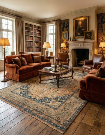 6' 6 x 9' 6 Arak Wool Rug