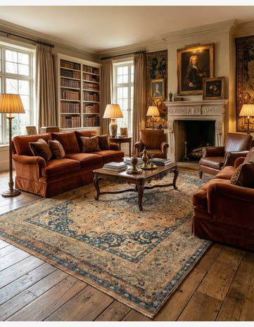 6' 6 x 9' 6 Arak Wool Rug