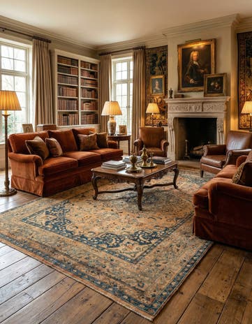 6' 6 x 9' 6 Arak Wool Rug