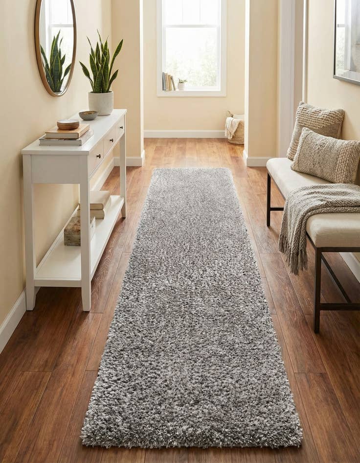 Detail image of 2' 7 x 12' Marilyn Monroe™ Shag Runner Rug