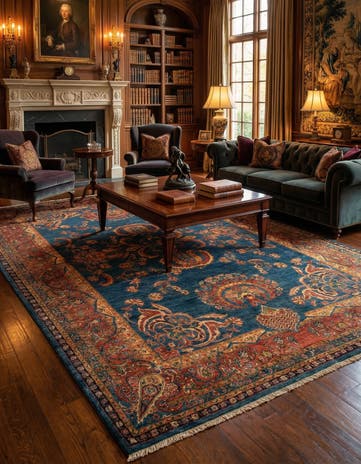 6' 11 x 11' 2 Kashkuli Rug