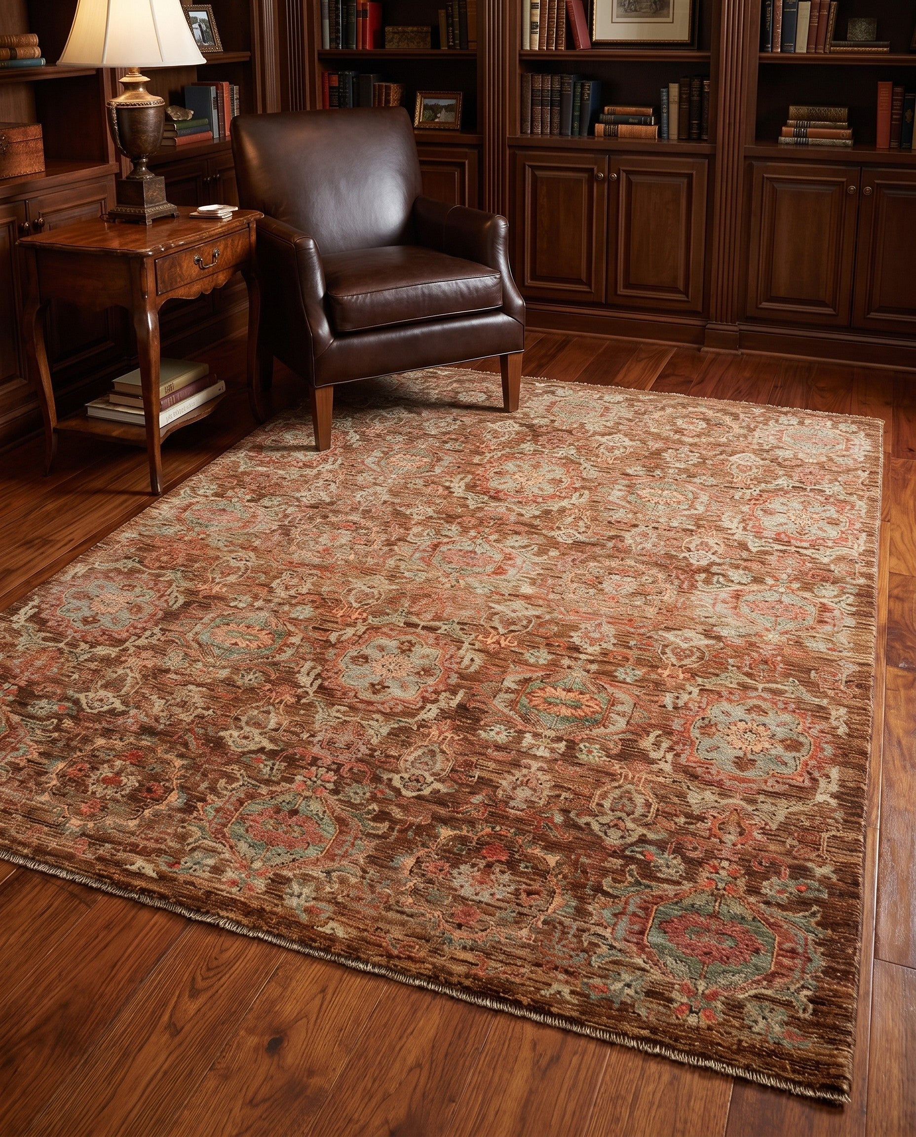 5' x 6' 7 Hand Knotted Ariana Ziegler Rug