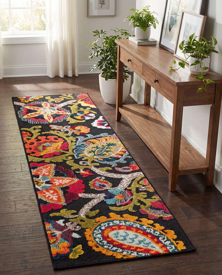 2' x 6' Easy-Clean Casablanca Indoor / Outdoor Runner Rug