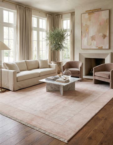 6' 5 x 9' 10 Hand Knotted Darya Wool Rug