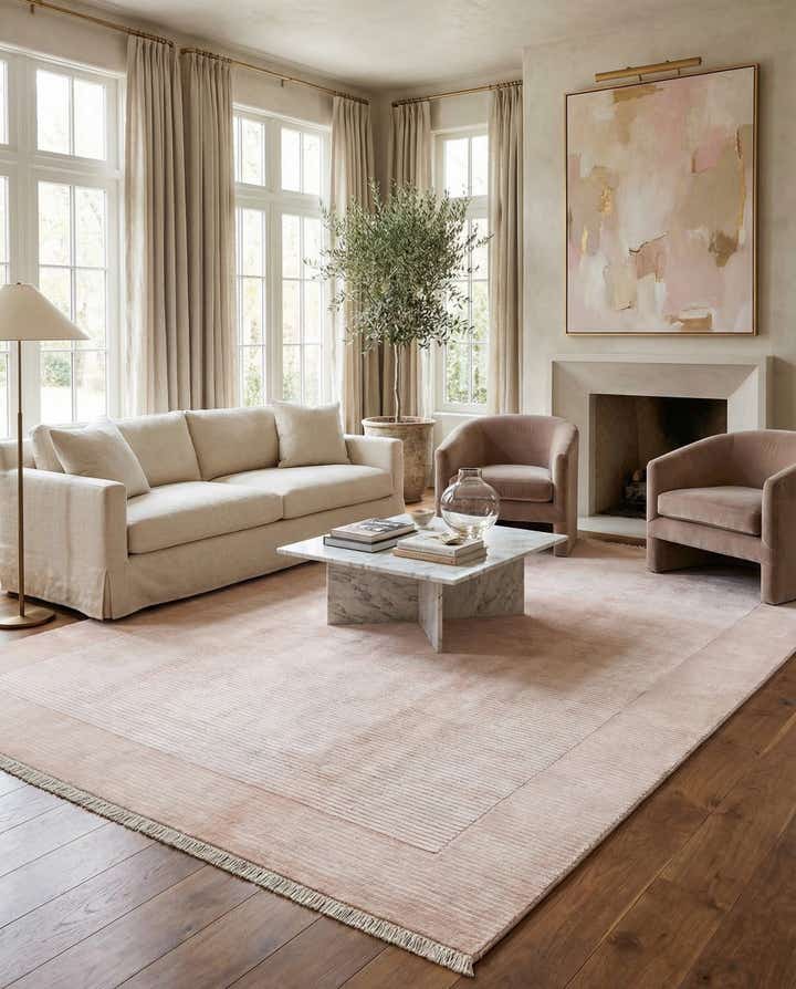 6' 5 x 9' 10 Hand Knotted Darya Wool Rug