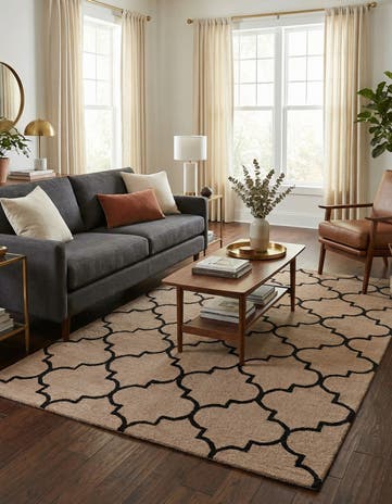 5' 1 x 8' Luna Wool Rug