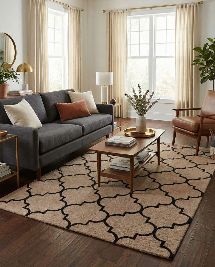 5' 1 x 8' Luna Wool Rug