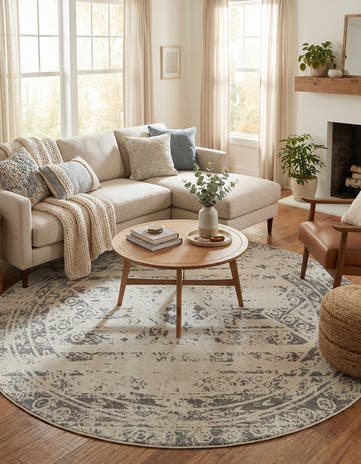 10' x 10' Lennon Round Rug