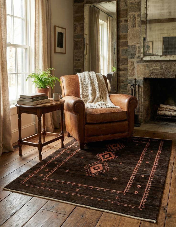 Detail image of 2' 10 x 3' 11 Kashkuli Wool Rug