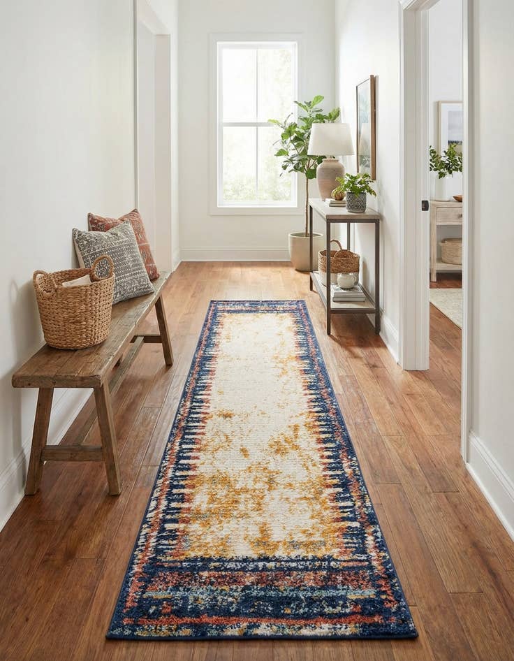 Detail image of 2' 7 x 12' Tagine Runner Rug