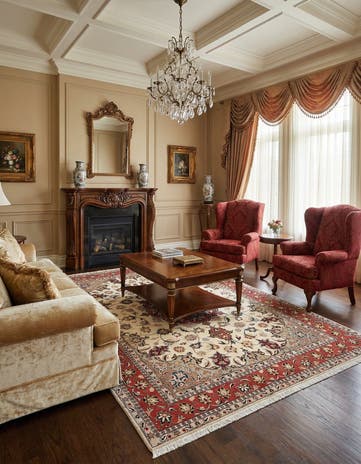 5' x 7' Tabriz Rug