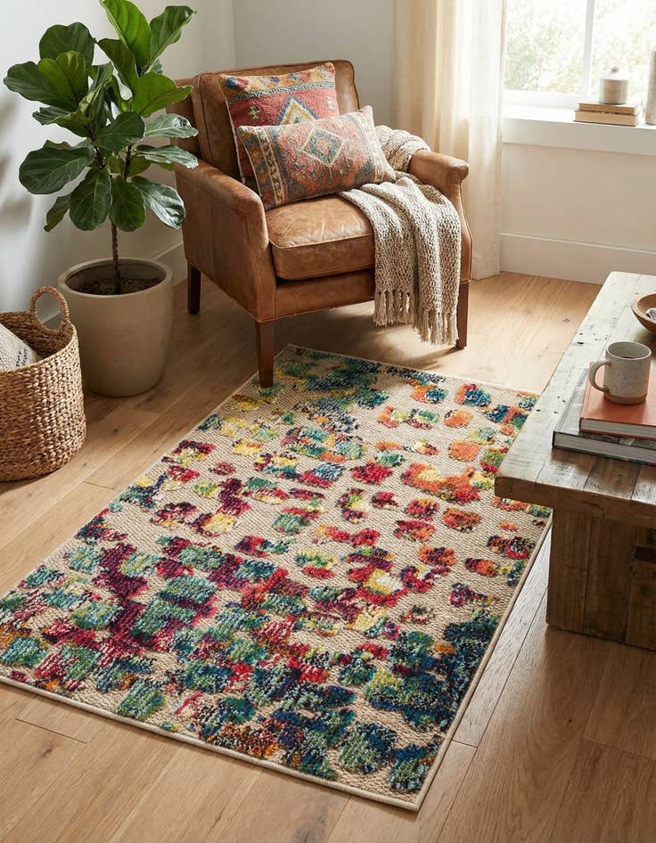 Detail image of  2' x 3'  Washable Casablanca Indoor / Outdoor Rug