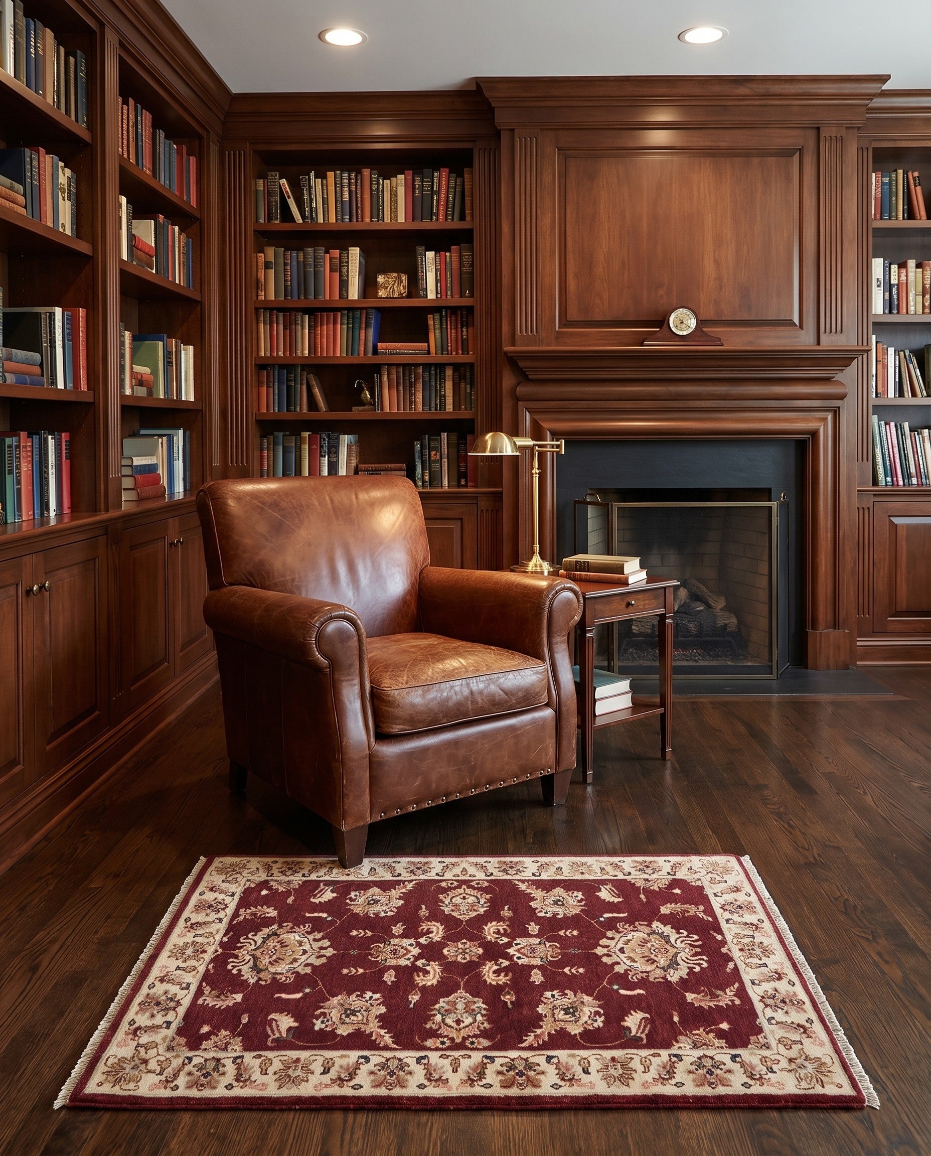 2' 11 x 5' 1 Hand Knotted Ziegler Rug