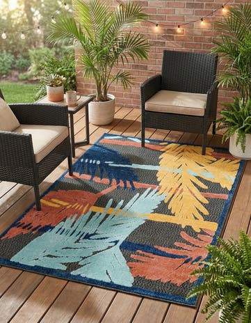 4' x 6' Easy-Clean Belize Indoor / Outdoor Rug
