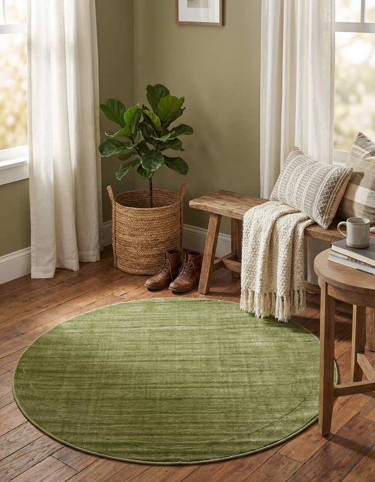 Detail image of 3' 7 x 3' 7 Tribeca Round Rug