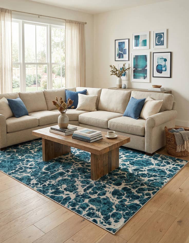 Detail image of  6' x 9' Oasis Rug