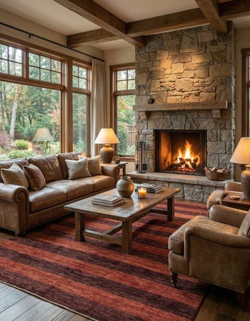 6' 8 x 9' 4 Hand Knotted Kashkuli Gabbeh Wool Rug