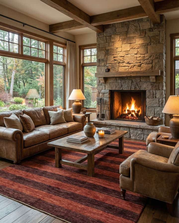 6' 8 x 9' 4 Hand Knotted Kashkuli Gabbeh Wool Rug