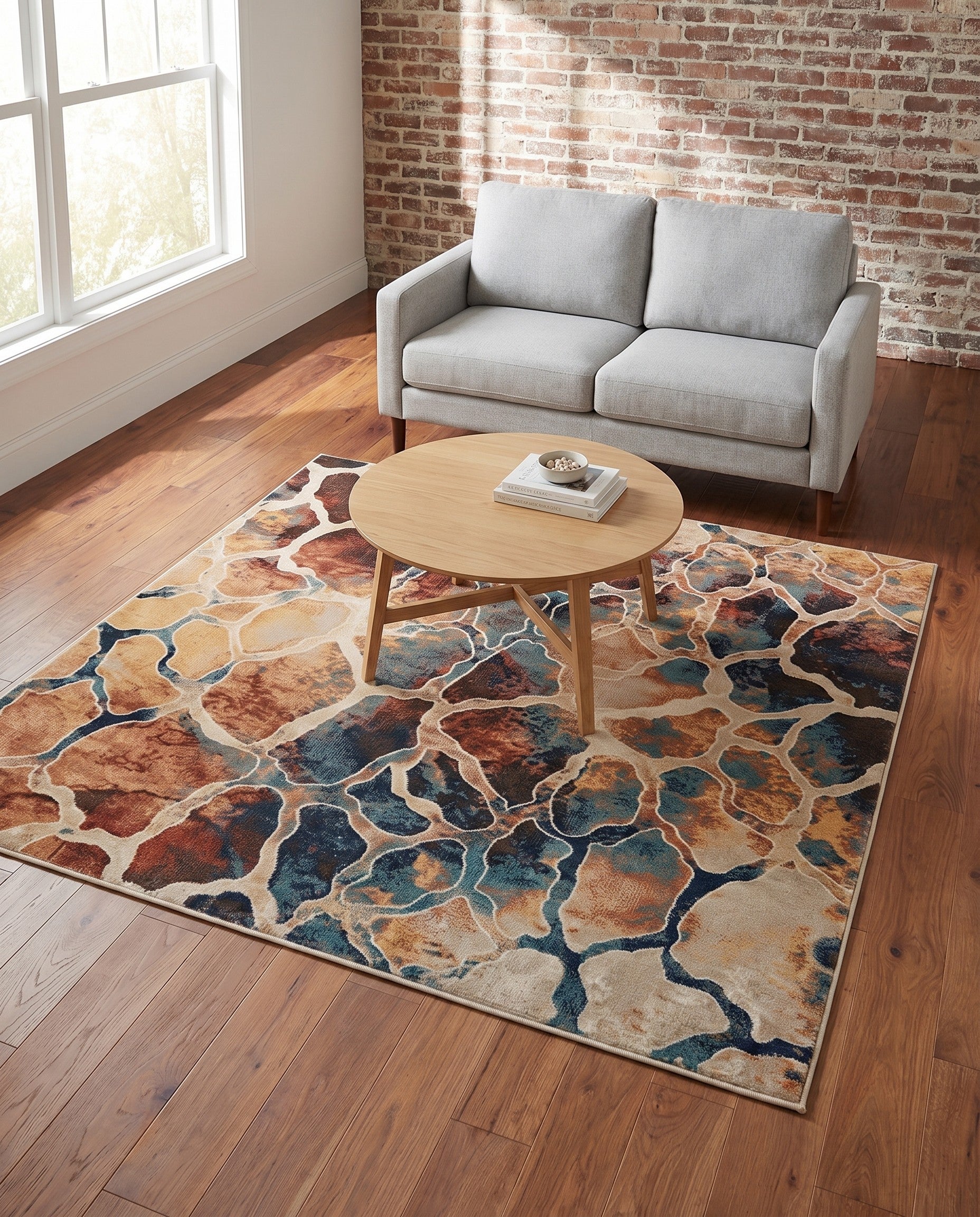 5' 3 x 5' 3 Ethereal Square Rug