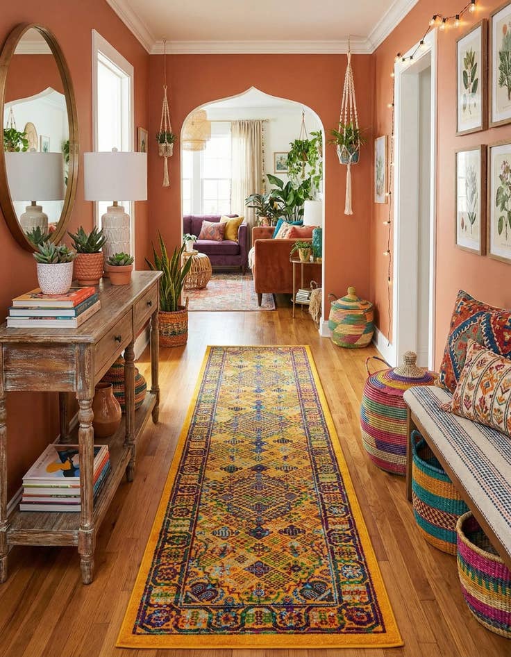 Detail image of 2' 7 x 12' Calypso Runner Rug