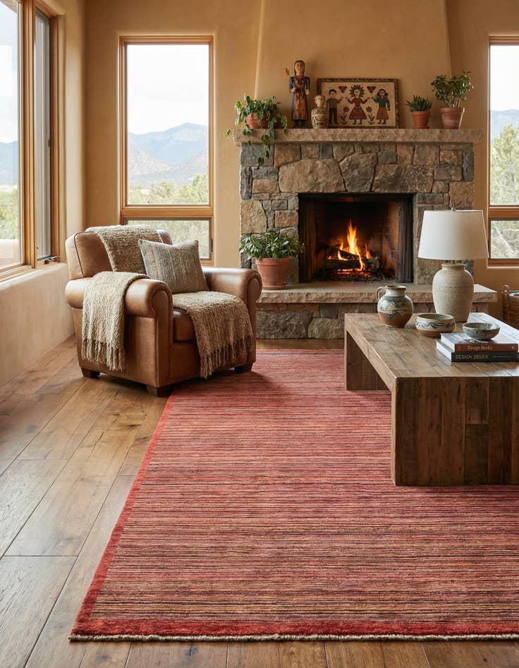 Detail image of 6' 4 x 9' 11  Hand Knotted Kashkuli Gabbeh Wool Rug