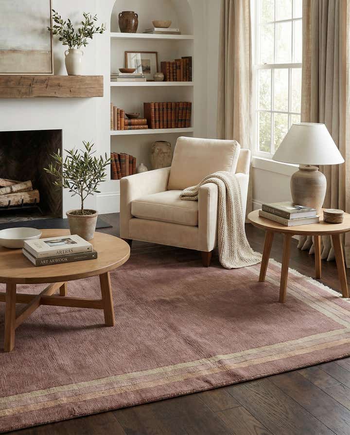 5' x 6' 5 Hand Knotted Nepal Wool Rug